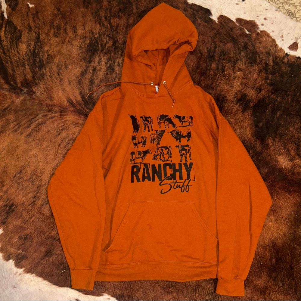 Rust Ranchy stuff Hoodie